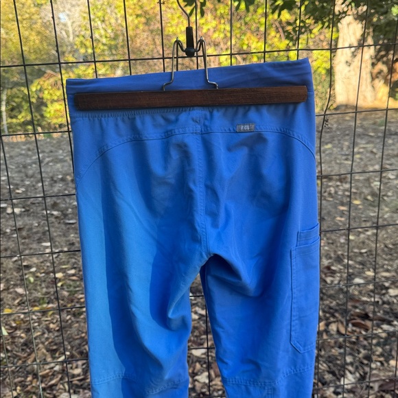 Figs Azure Blue Pants - Picture 3 of 6